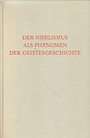 Voorkant Arendt 'Der Nihilismus als Phänomen der Geistesgeschichte'