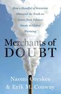Voorkant Oreskes-Conway 'Merchants of doubt'