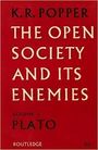 Voorkant Popper 'The open society and its enemies - Volume 1: The spell of Plato'